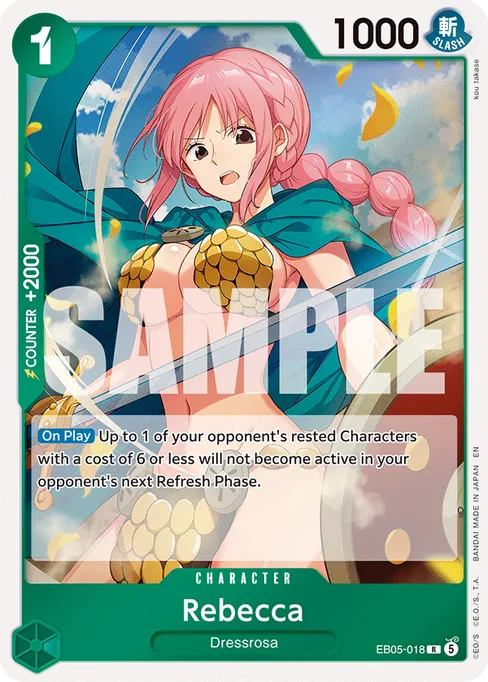 Rebecca, EXTRA BOOSTER -ONE PIECE HEROINES EDITION vol.2 #EB05-018
