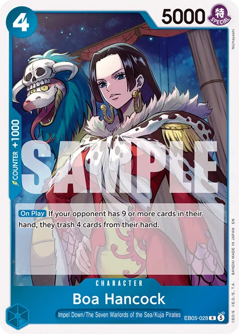 Boa Hancock, EXTRA BOOSTER -ONE PIECE HEROINES EDITION vol.2 #EB05-028