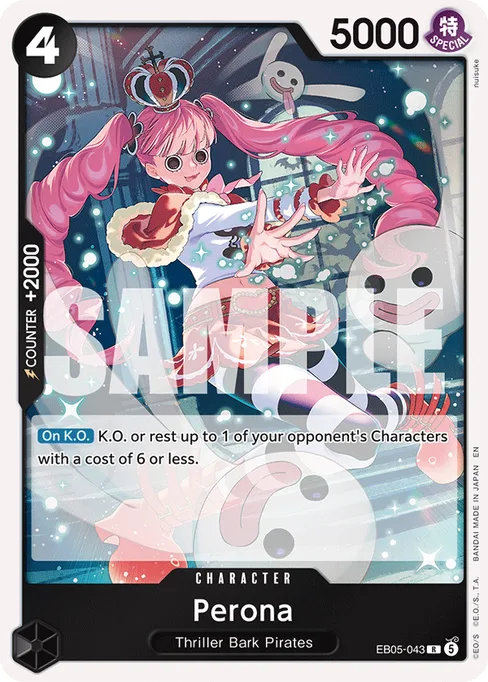 Perona, EXTRA BOOSTER -ONE PIECE HEROINES EDITION vol.2 #EB05-043