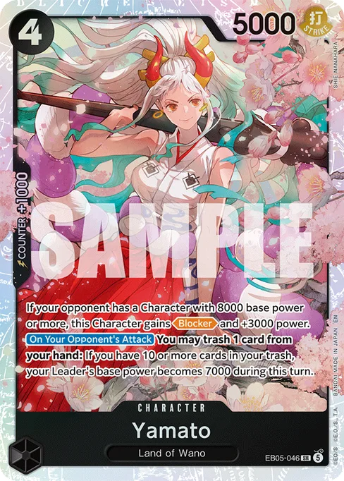 Yamato, EXTRA BOOSTER -ONE PIECE HEROINES EDITION vol.2 #EB05-046