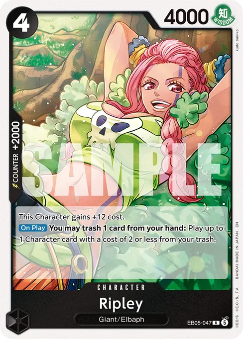 Ripley, EXTRA BOOSTER -ONE PIECE HEROINES EDITION vol.2 #EB05-047
