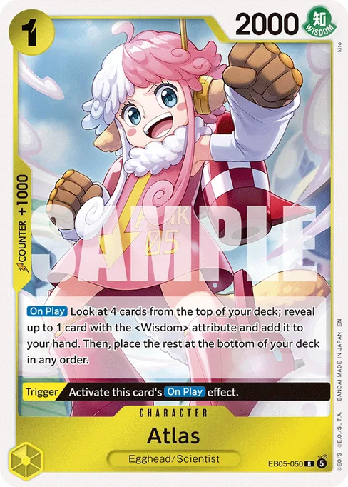 Atlas, EXTRA BOOSTER -ONE PIECE HEROINES EDITION vol.2 #EB05-050