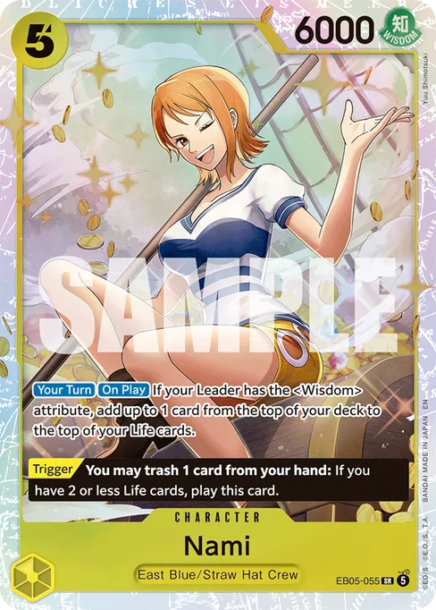 Nami, EXTRA BOOSTER -ONE PIECE HEROINES EDITION vol.2 #EB05-055