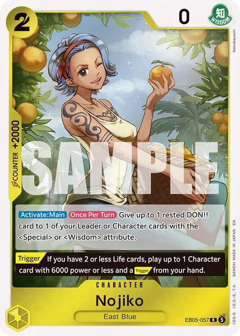 Nojiko, EXTRA BOOSTER -ONE PIECE HEROINES EDITION vol.2 #EB05-057