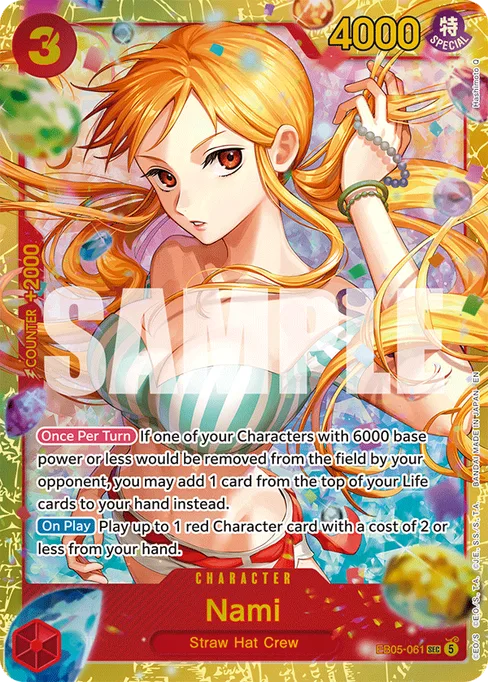 Nami, EXTRA BOOSTER -ONE PIECE HEROINES EDITION vol.2 #EB05-061