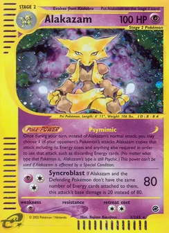 Alakazam, Holofoil