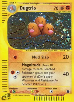 Dugtrio, Holofoil