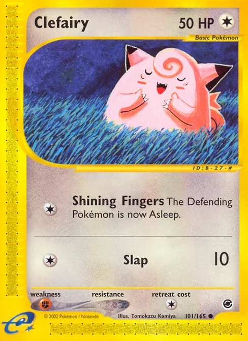 Clefairy, Expedition Base Set #101