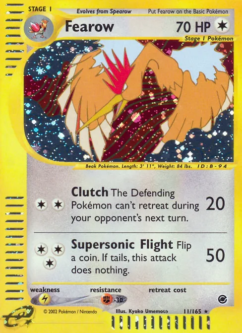 Fearow, Expedition Base Set #11