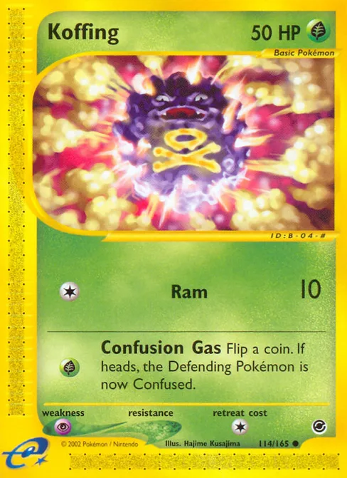 Koffing, Expedition Base Set #114