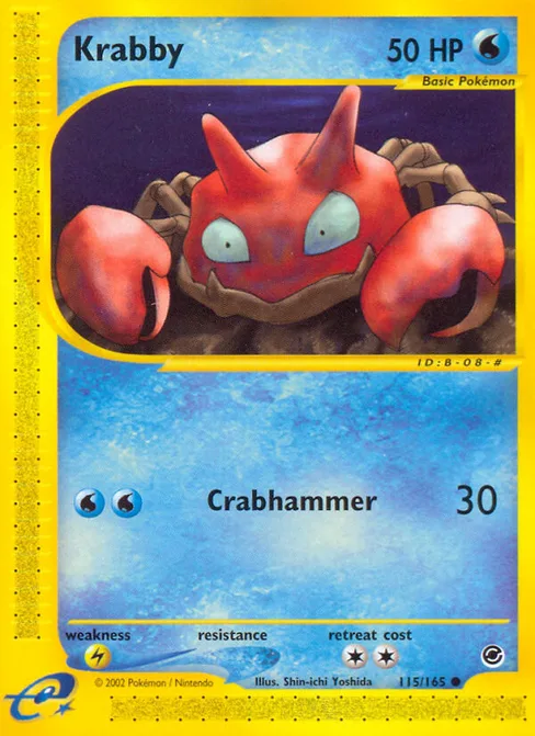 Krabby, Expedition Base Set #115