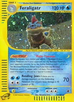Feraligatr, Holofoil