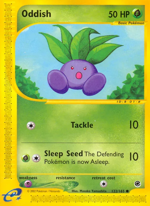Oddish, Expedition Base Set #122