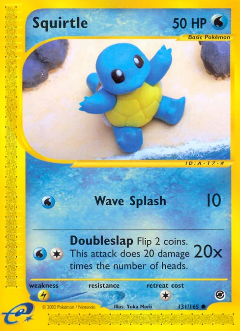 Squirtle, Expedition Base Set #131
