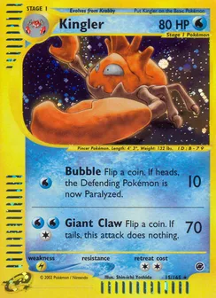 Kingler, Holofoil
