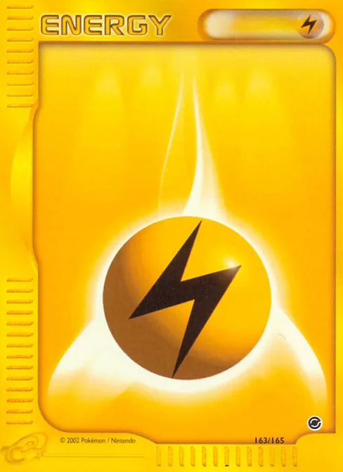 Lightning Energy, Expedition Base Set #163