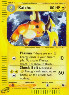 Raichu, Holofoil