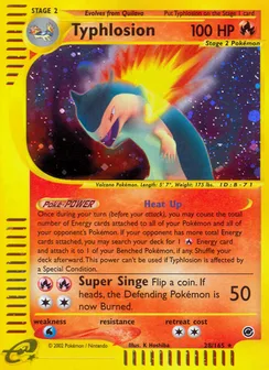 Typhlosion, Holofoil