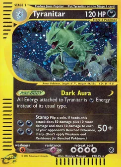 Tyranitar, Holofoil