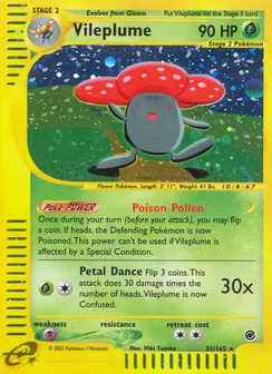 Vileplume, Holofoil