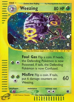 Weezing, Holofoil