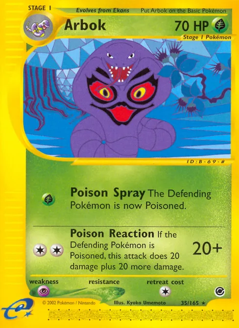 Arbok, Expedition Base Set #35