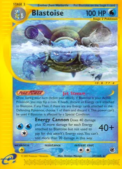 Blastoise, Normal