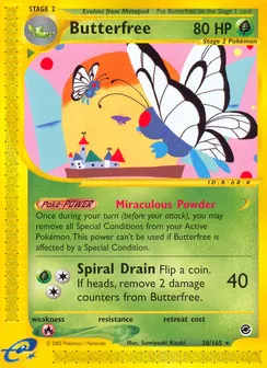 Butterfree, Normal