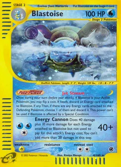 Blastoise, Holofoil