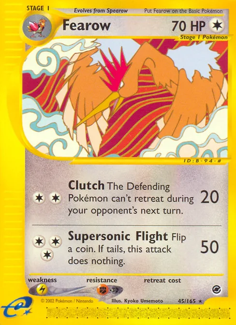 Fearow, Expedition Base Set #45