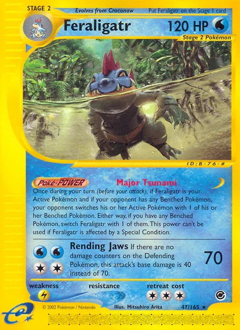 Feraligatr, Expedition Base Set #47