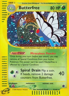 Butterfree, Holofoil