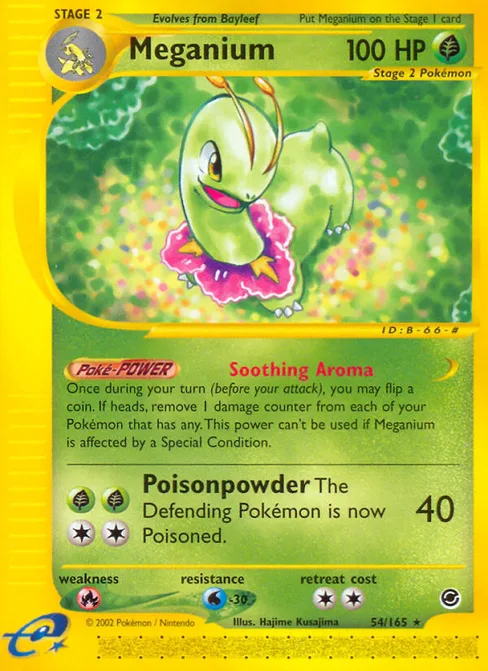 Meganium, Expedition Base Set #54
