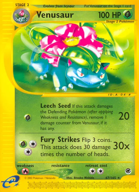 Venusaur, Expedition Base Set #67