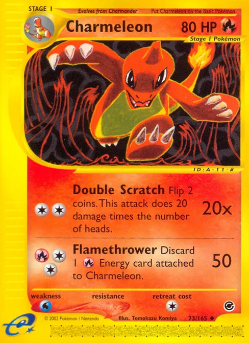Charmeleon, Expedition Base Set #73