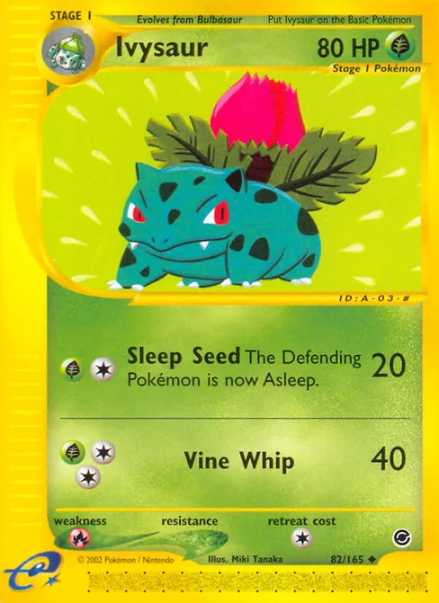 Ivysaur, Expedition Base Set #82
