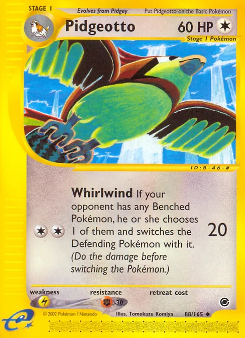 Pidgeotto, Expedition Base Set #88