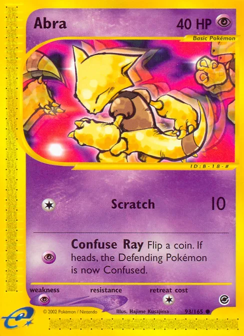 Abra, Expedition Base Set #93
