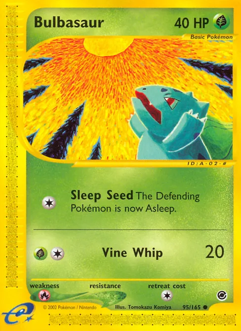 Bulbasaur, Expedition Base Set #95