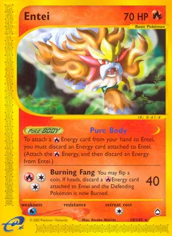 Entei, Normal