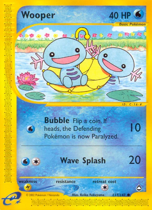 Wooper, Aquapolis #117