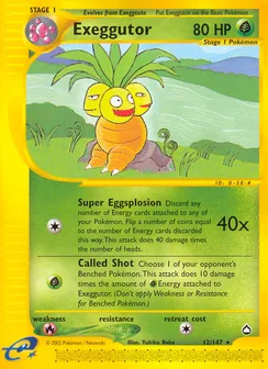 Exeggutor, Normal