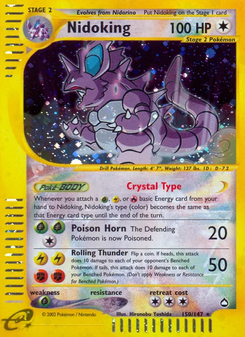 Nidoking, Aquapolis #150