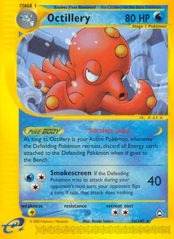 Octillery, Normal
