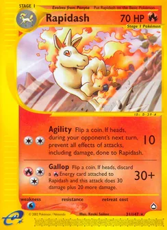 Rapidash, Normal