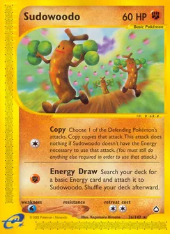 Sudowoodo, Normal