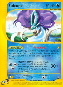 Suicune, Normal