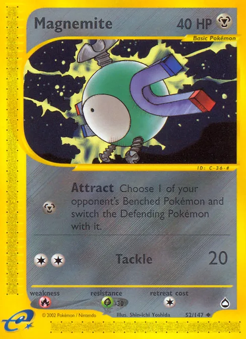 Magnemite, Aquapolis #52