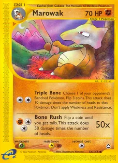 Marowak, Normal
