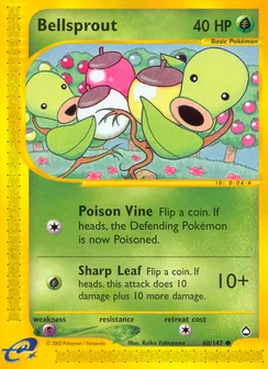 Bellsprout, Normal